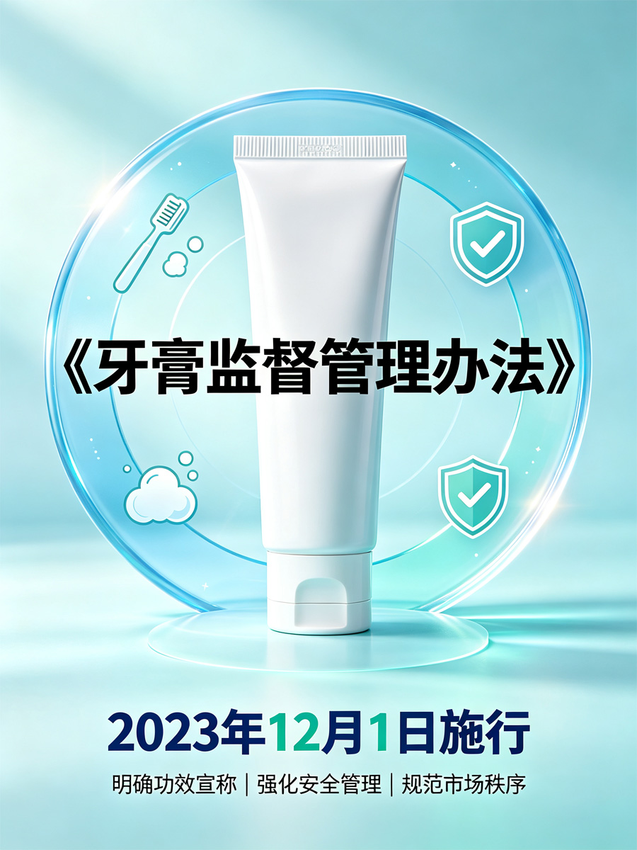 《牙膏监督管理办法》