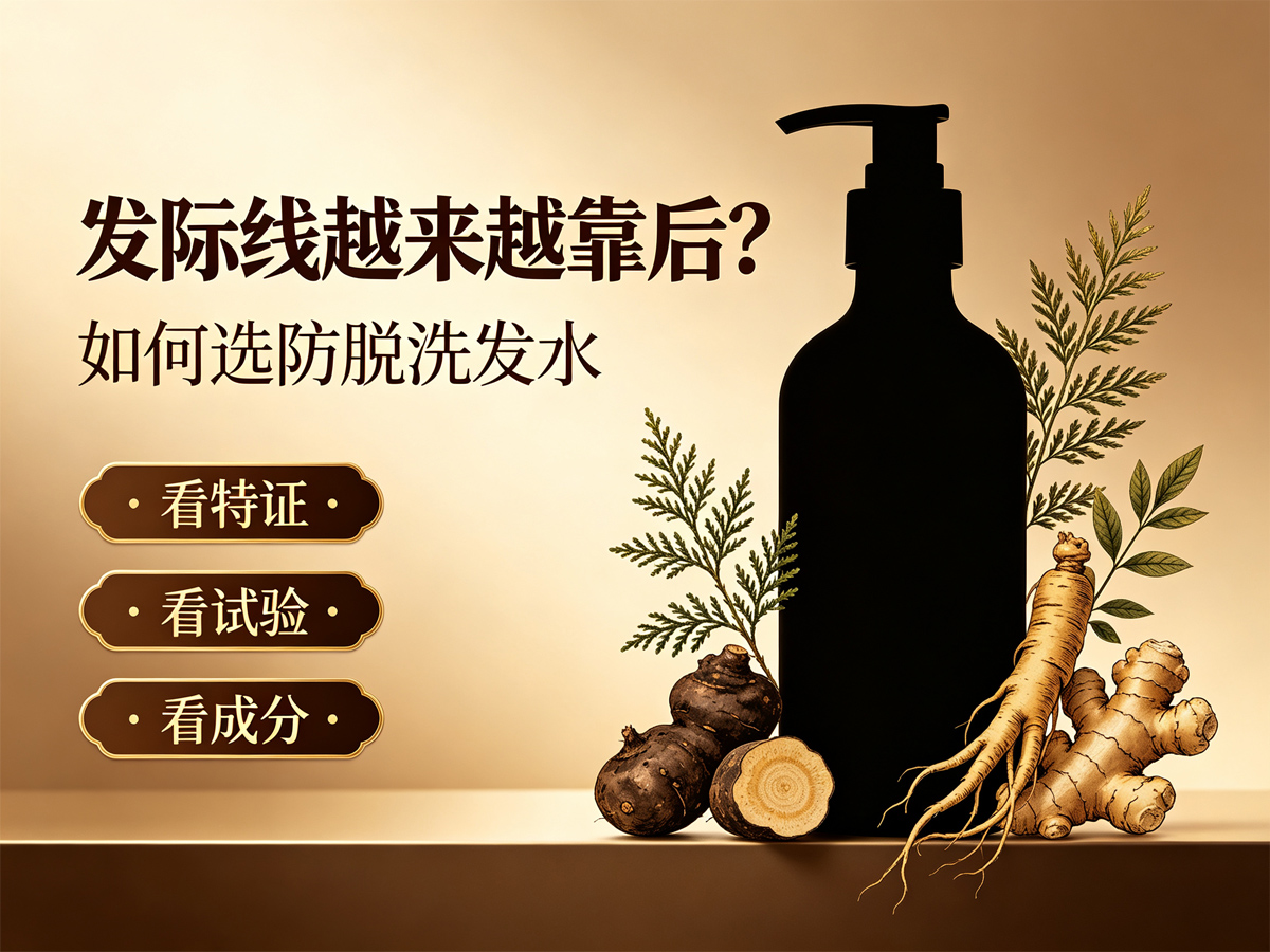 发际线越来越靠后？如何选防脱洗发水